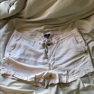 Gap Linen drawstring short